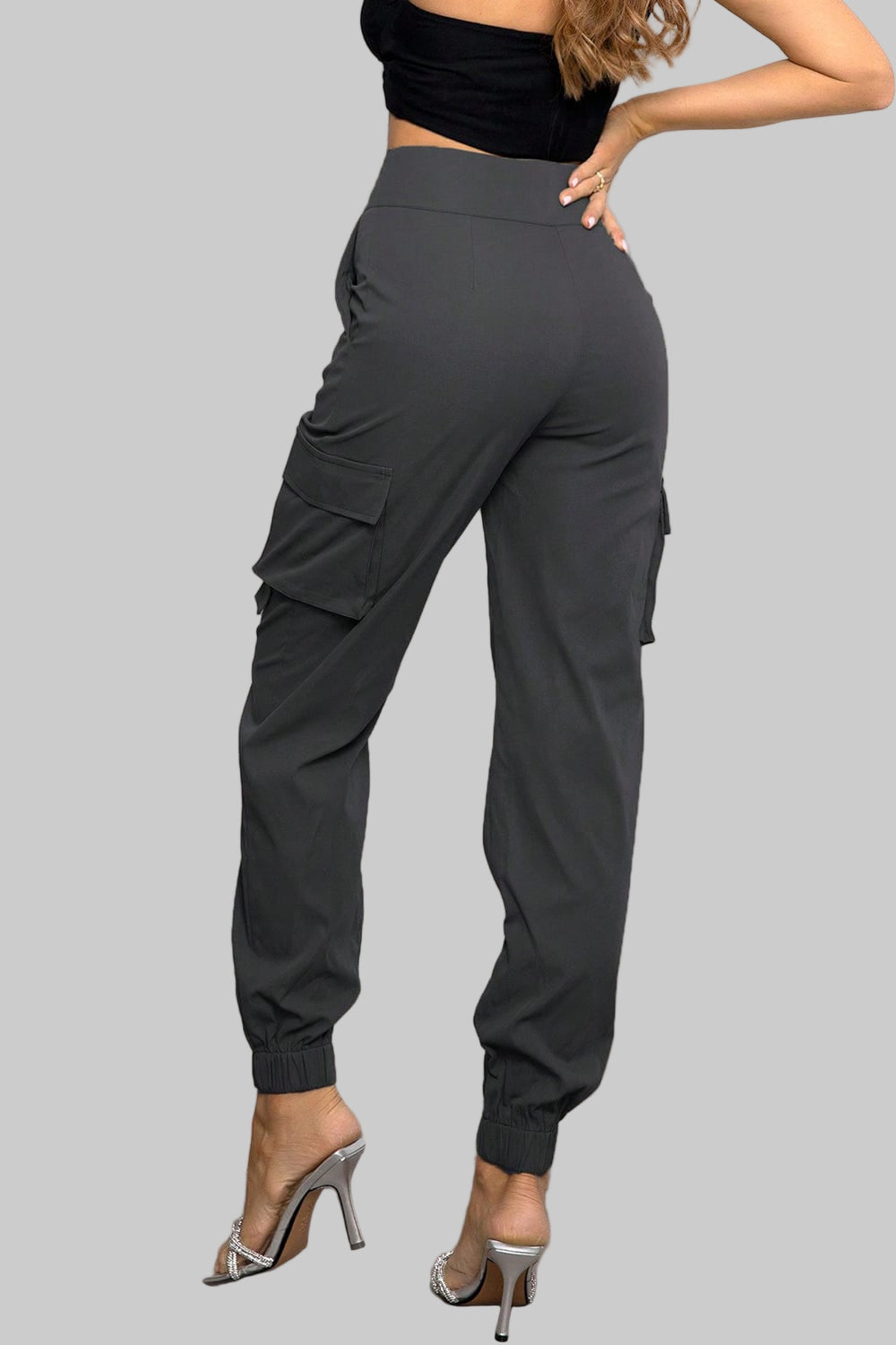 Women’s High-Waist Cargo Pants – Modern Utility Chic Dress Pants The Nichole Collection