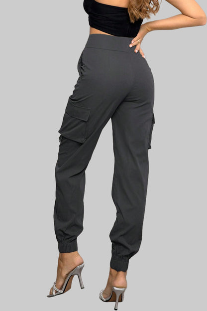 Women’s High-Waist Cargo Pants – Modern Utility Chic Dress Pants The Nichole Collection
