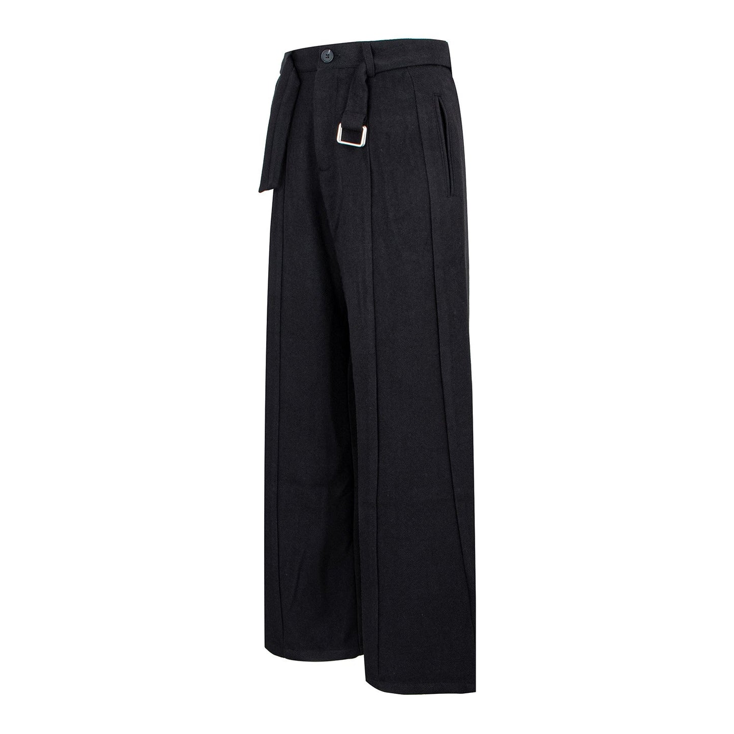 Women's High-Waisted Slimming Wide-Leg Straight-Cut Casual Trousers Dress Pants The Nichole Collection