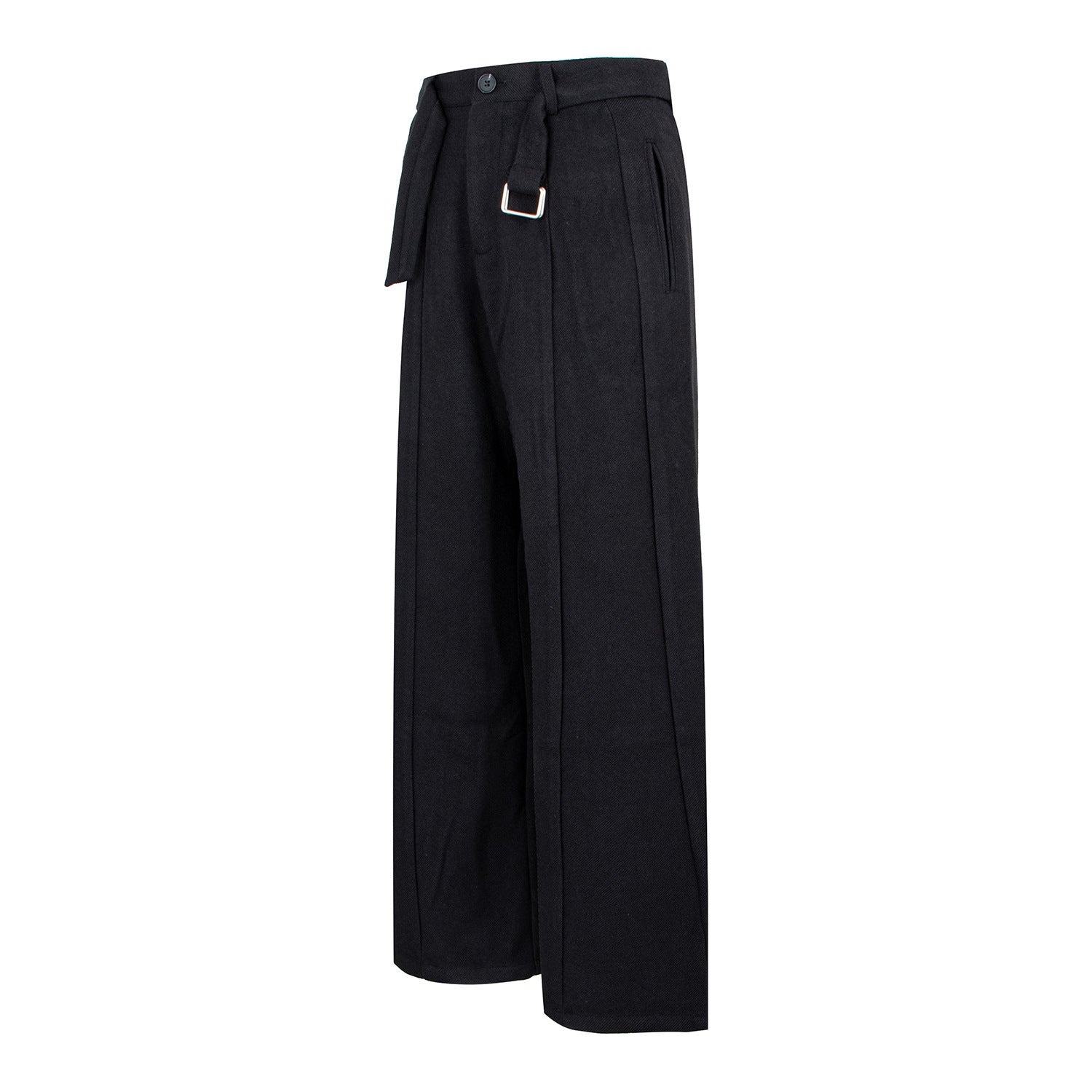 Women's High-Waisted Slimming Wide-Leg Straight-Cut Casual Trousers Dress Pants The Nichole Collection