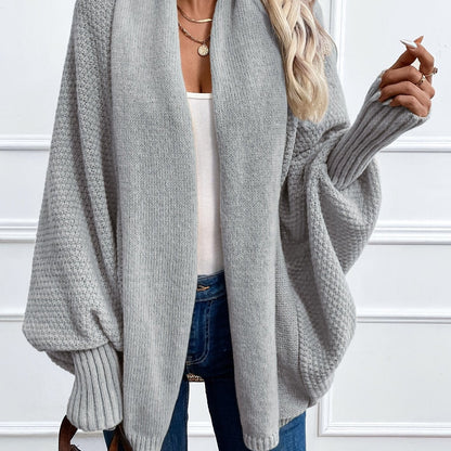 Women’s Open Front Cardigan – Lightweight Batwing Style Cardigan The Nichole Collection