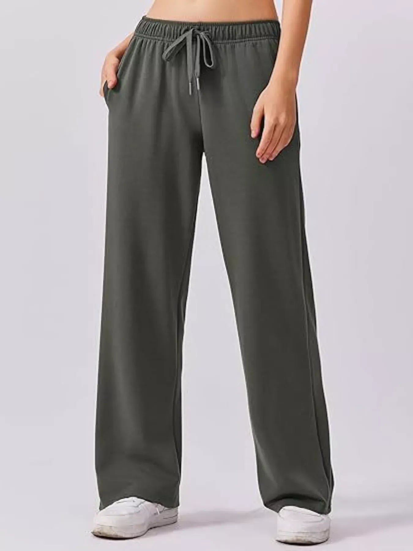 Women’s Relaxed Fit Quarter-Zip Top & Pants Set Women's Sets The Nichole Collection