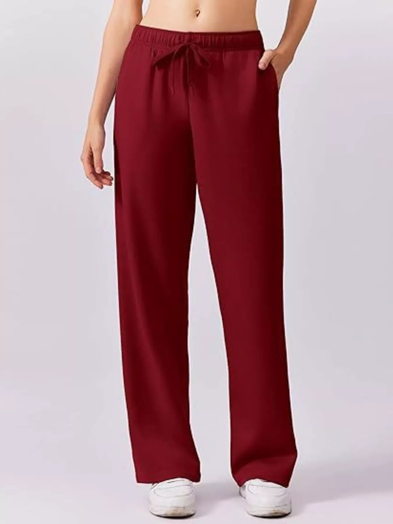 Women’s Relaxed Fit Quarter-Zip Top & Pants Set Women's Sets The Nichole Collection