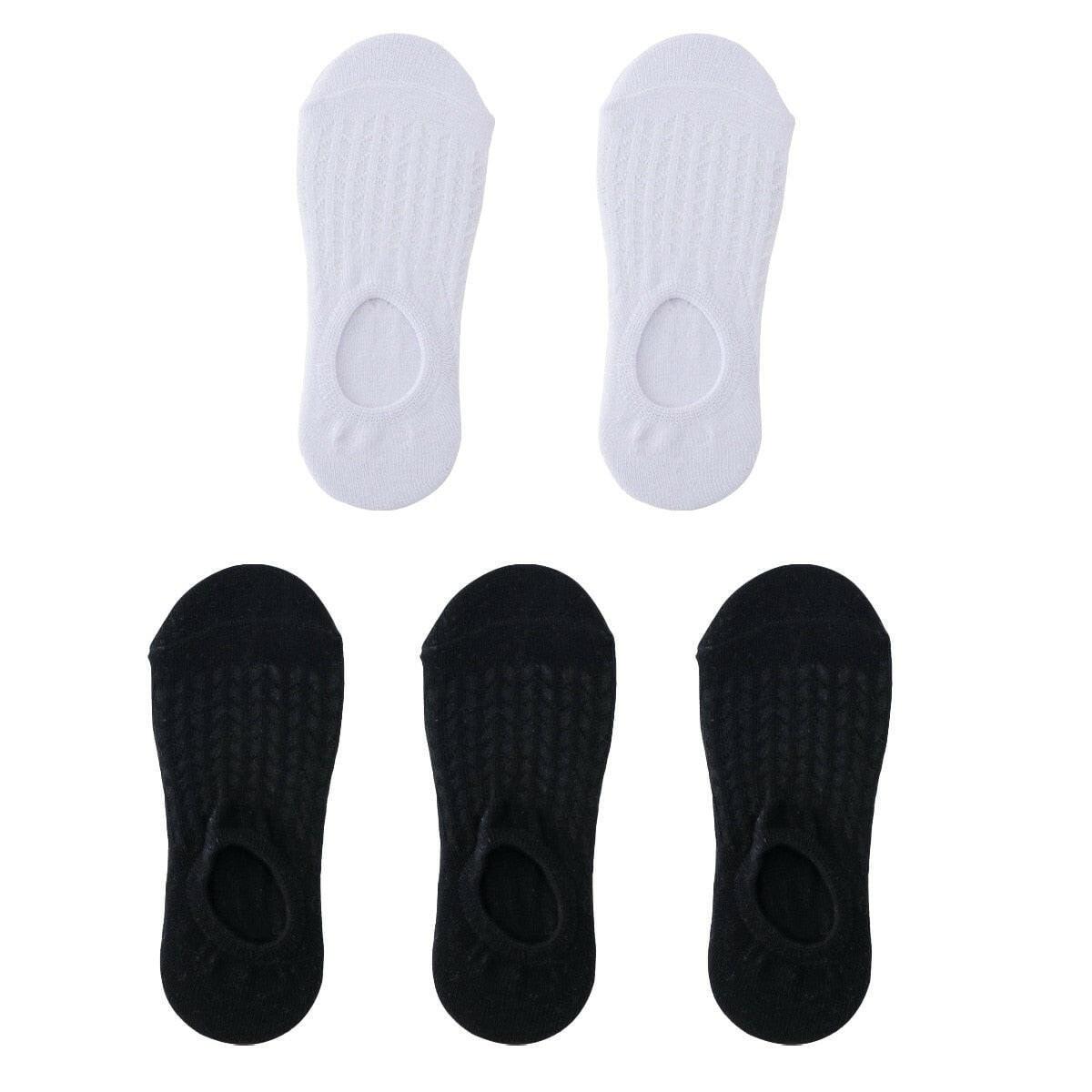 Women's Thin Mesh Boat Socks (5 pairs) The Nichole Collection