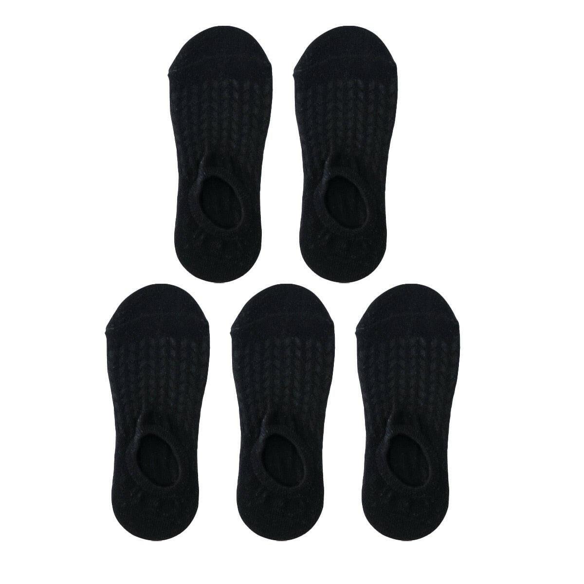 Women's Thin Mesh Boat Socks (5 pairs) The Nichole Collection