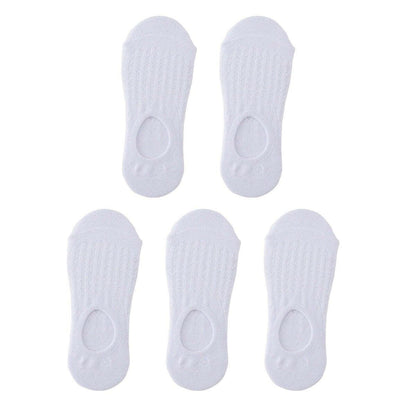 Women's Thin Mesh Boat Socks (5 pairs) The Nichole Collection