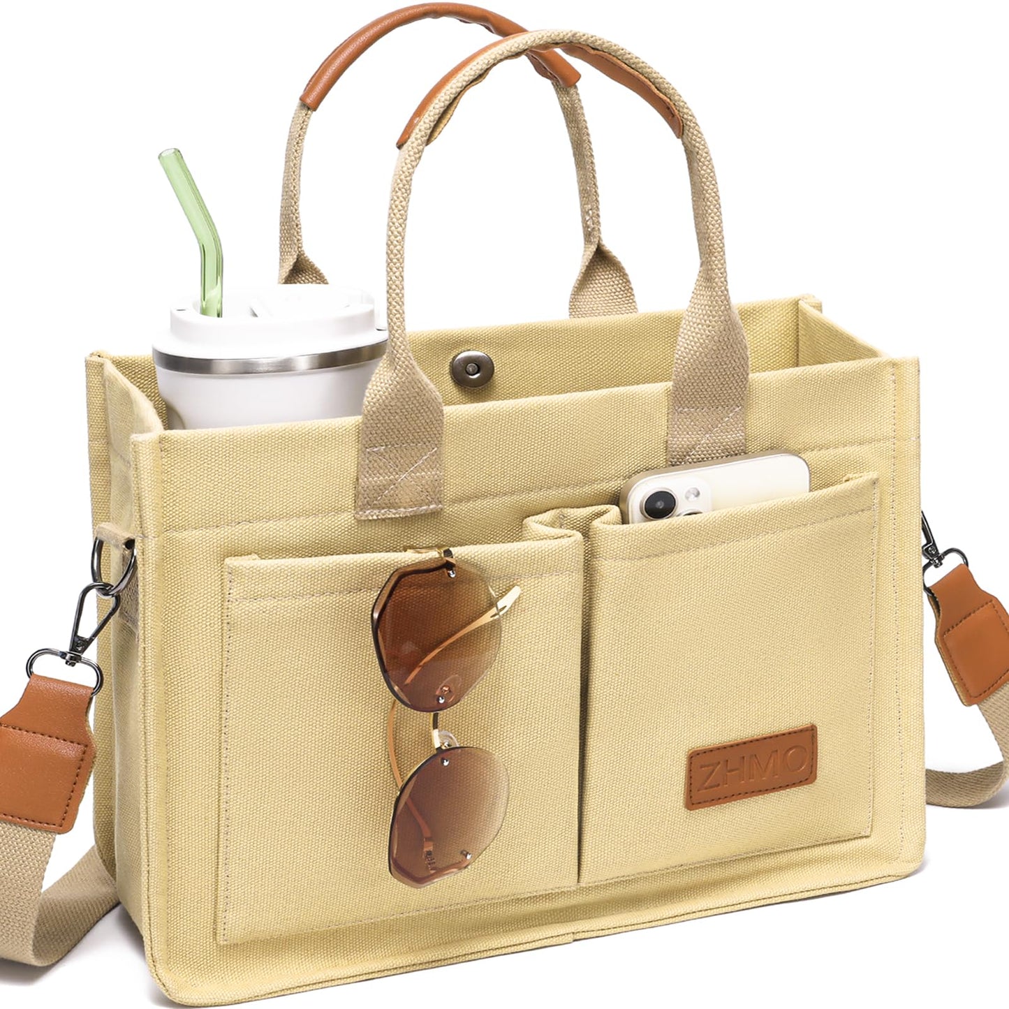 Large Canvas Tote Bag | The Nichole Collection