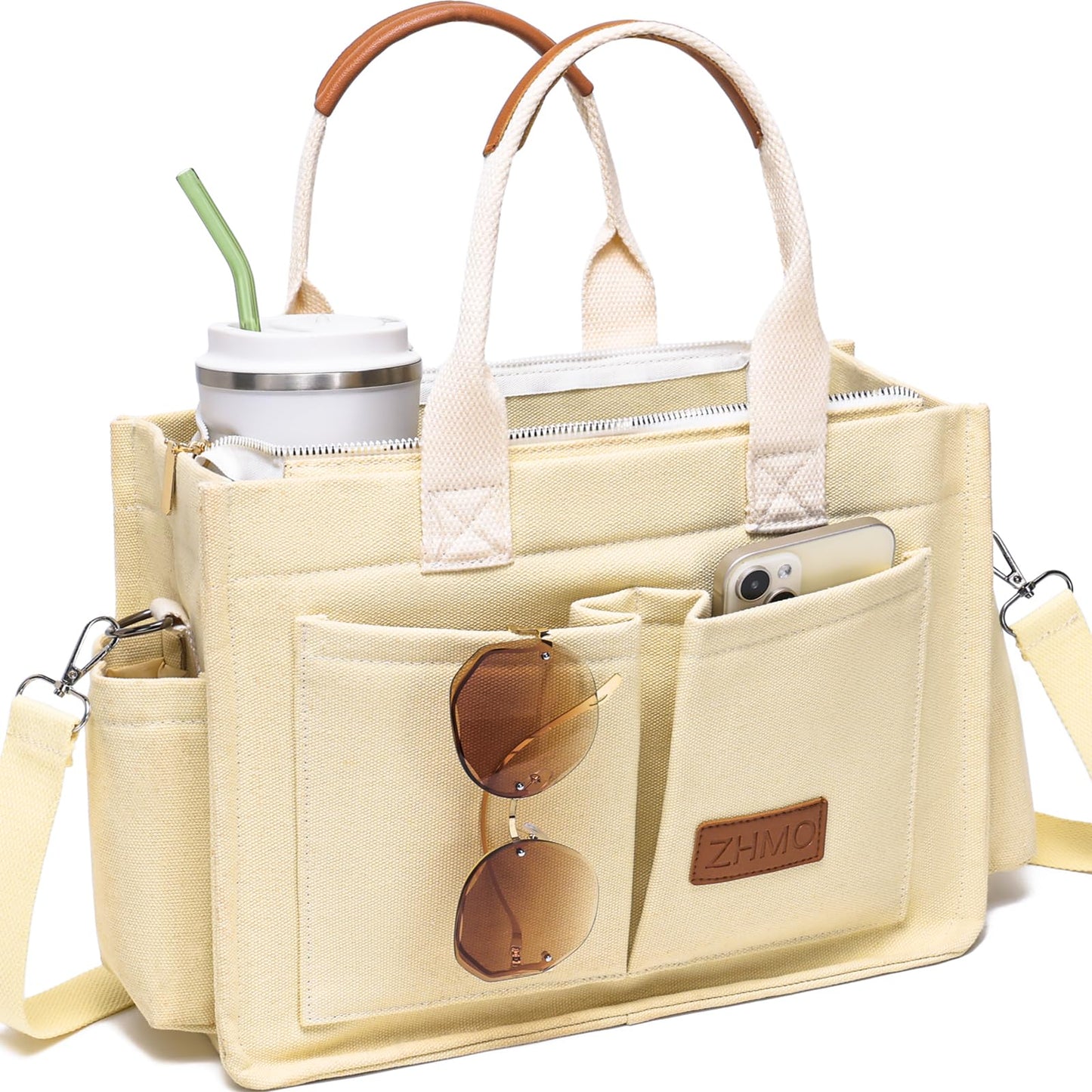 Large Canvas Tote Bag | The Nichole Collection