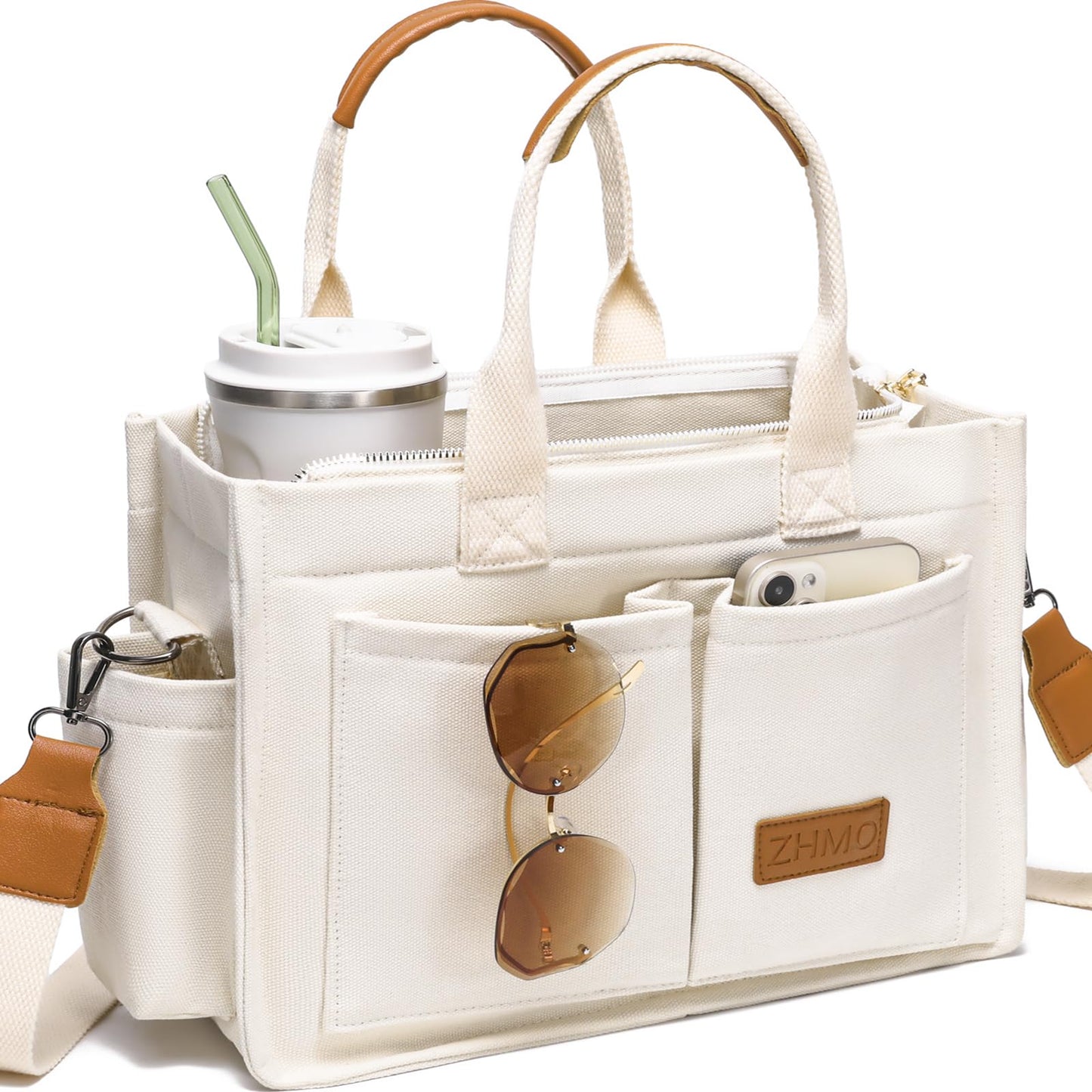 Large Canvas Tote Bag | The Nichole Collection