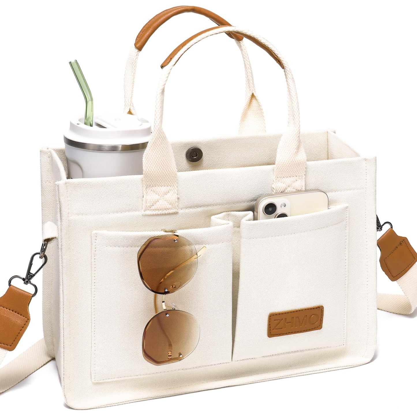 Large Canvas Tote Bag | The Nichole Collection